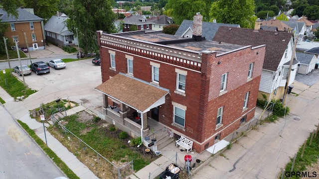 818 S 26th St, Omaha, NE 68105 - aerial perspective of suburban area