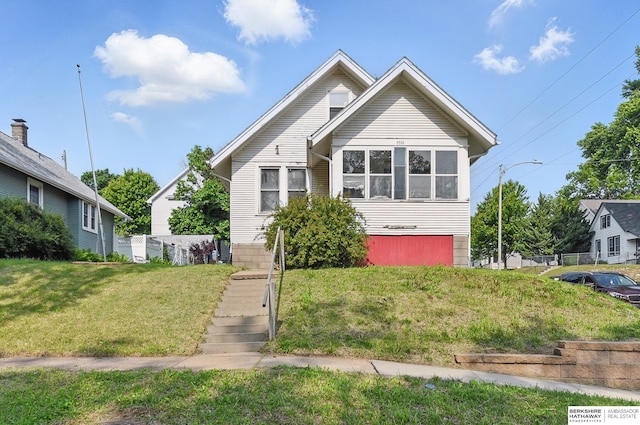 1822 N 38th St, Omaha, NE 68111 - view of front of home featuring stairway