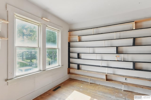 1822 N 38th St, Omaha, NE 68111 - empty room featuring hardwood / wood-style floors and baseboards