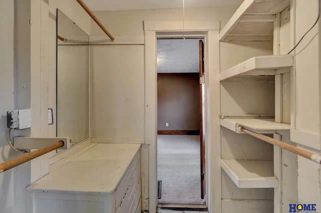 2524 S St, Lincoln, NE 68503 - spacious closet with carpet floors