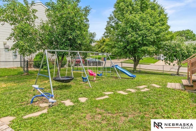 13518 Westport Cir, Bellevue, NE 68123 - view of jungle gym