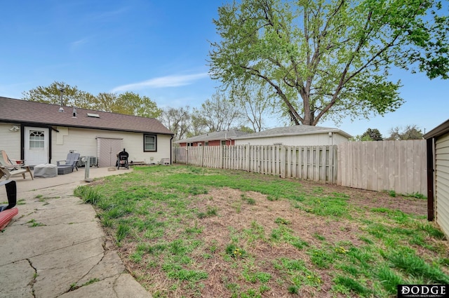 3317 N 9th St, Lincoln, NE 68521 - fenced backyard featuring a patio