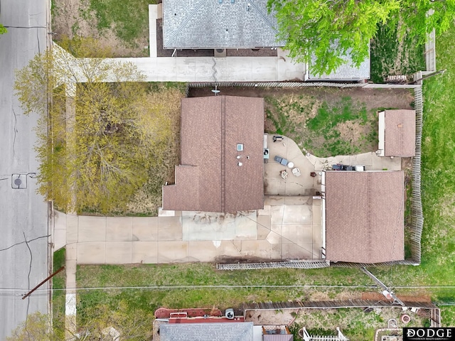 3317 N 9th St, Lincoln, NE 68521 - drone / aerial view