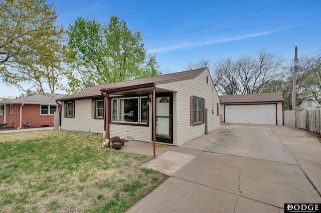 3317 N 9th St, Lincoln, NE 68521 - ranch-style home featuring a garage and a shingled roof