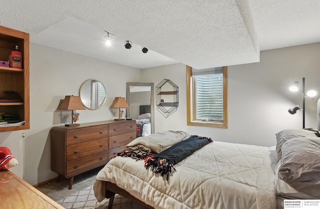 2442 E 2nd St, Fremont, NE 68025 - bedroom featuring a textured ceiling and multiple windows