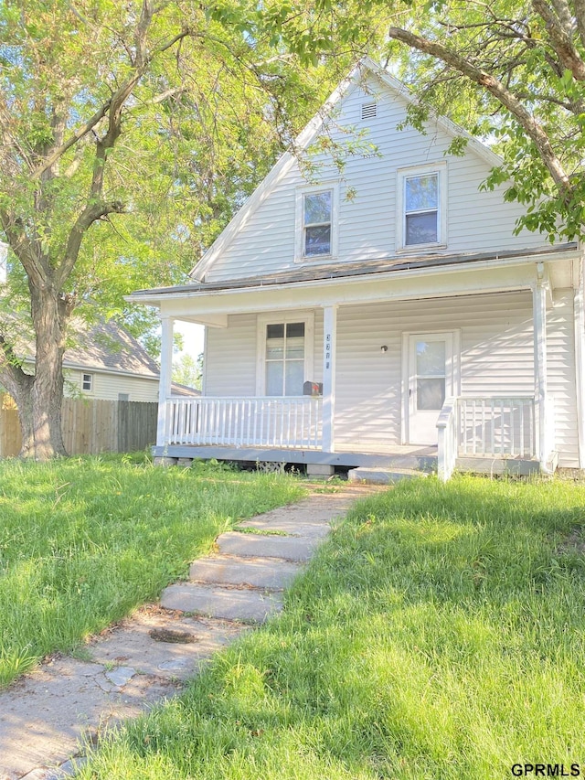 3719 X St, Omaha, NE 68107 - view of front facade with covered porch