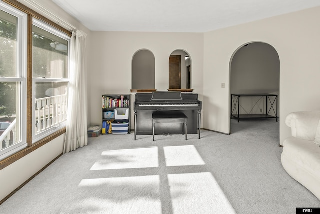 6104 S 93rd St, Omaha, NE 68127 - living area with carpet flooring