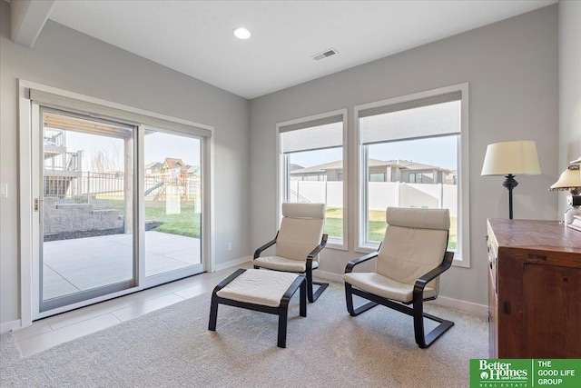 6518 S 208th Ave, Elkhorn, NE 68022 - living area with baseboards and recessed lighting