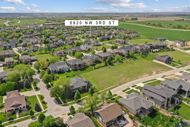 6920 NW 3rd St, Lincoln, NE 68521 - aerial perspective of suburban area
