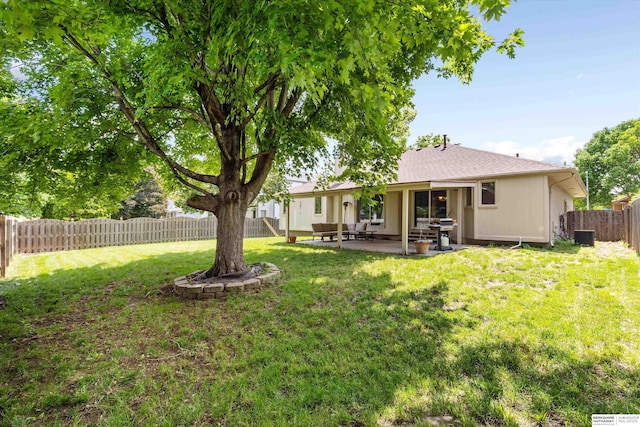 15212 Emmet St, Omaha, NE 68116 - view of yard with a patio area