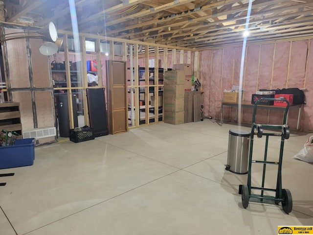 843 N 26th St, Beatrice, NE 68310 - view of unfinished basement