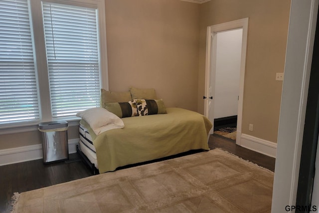1205 N Broad St, Fremont, NE 68025 - bedroom featuring baseboards and wood finished floors