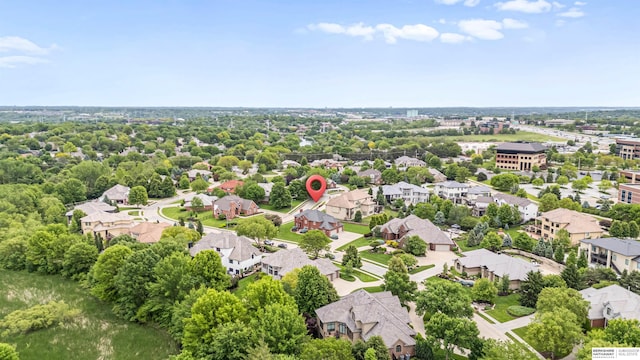 13303 Cuming St, Omaha, NE 68154 - drone / aerial view