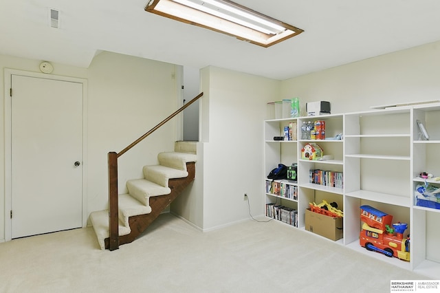 2615 Jack Pine St, Bellevue, NE 68123 - game room featuring carpet flooring and baseboards