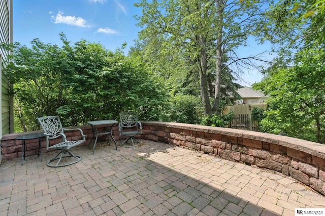 10428 Monroe St, Omaha, NE 68127 - view of patio / terrace