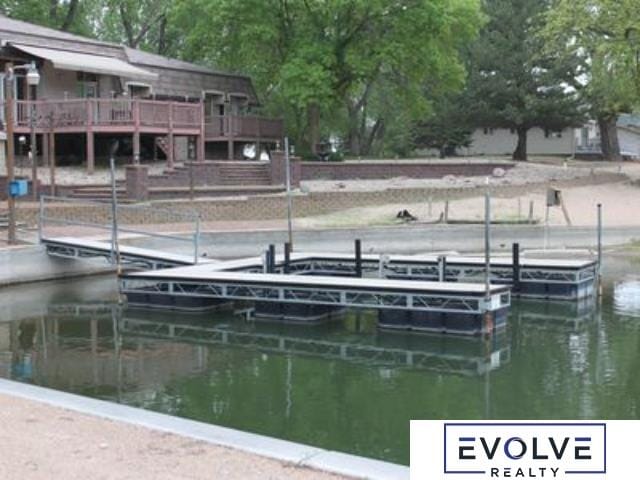 1599 S Main St Unit 7, Fremont, NE 68025 - dock area with a water view