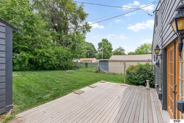 6772 Hamilton St, Omaha, NE 68132 - view of deck