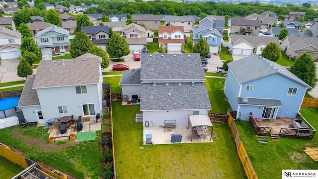 1715 Belford St, Lincoln, NE 68521 - aerial perspective of suburban area