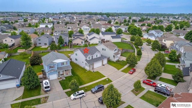 1715 Belford St, Lincoln, NE 68521 - aerial view of residential area