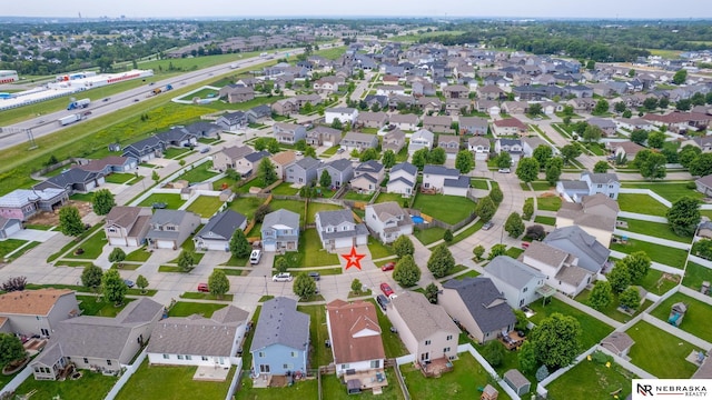 1715 Belford St, Lincoln, NE 68521 - aerial perspective of suburban area