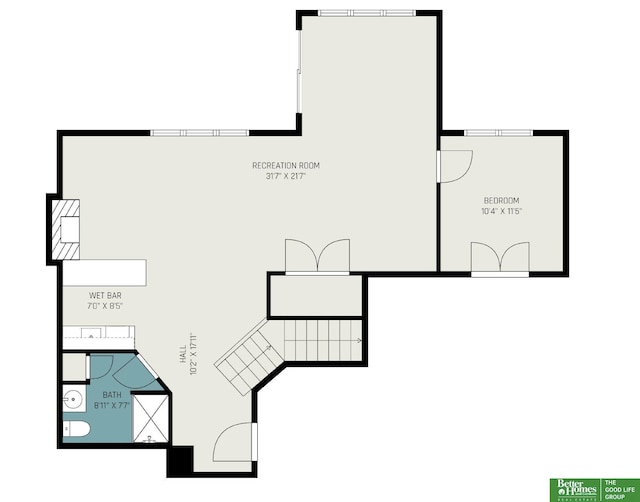 2231 Crystal Creek Dr, Papillion, NE 68046 - floor plan / room layout