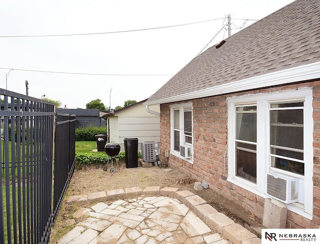 4540 S 41st St, Omaha, NE 68107 - view of patio / terrace featuring grilling area and cooling unit