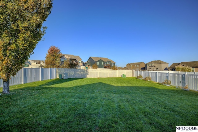 15930 Grebe St, Bennington, NE 68007 - view of yard featuring a residential view
