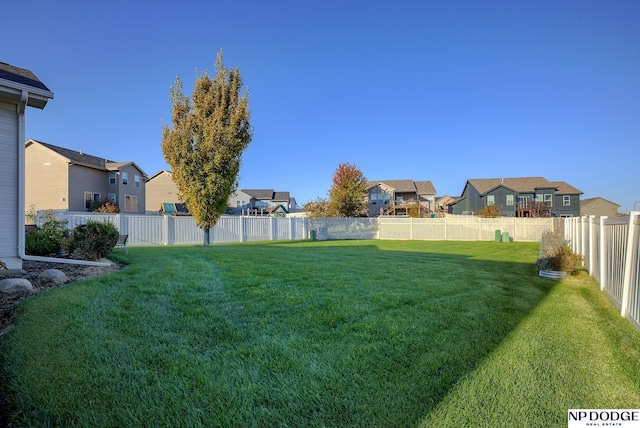 15930 Grebe St, Bennington, NE 68007 - view of yard featuring a residential view