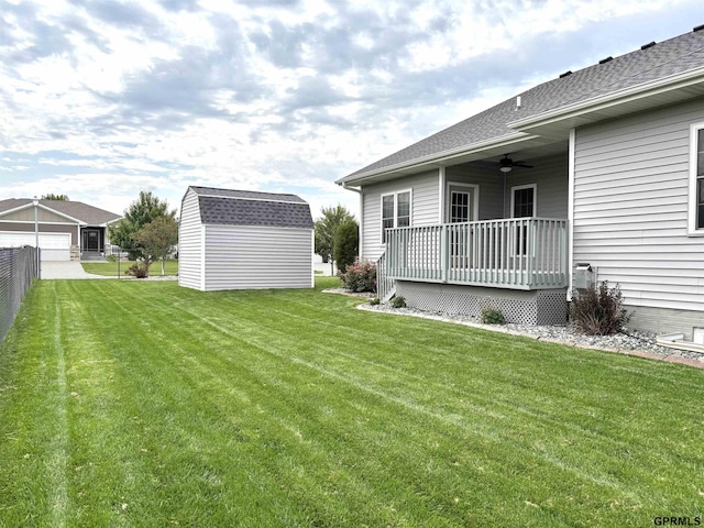 221 Briarwood Ln, Seward, NE 68434 - view of yard with a ceiling fan