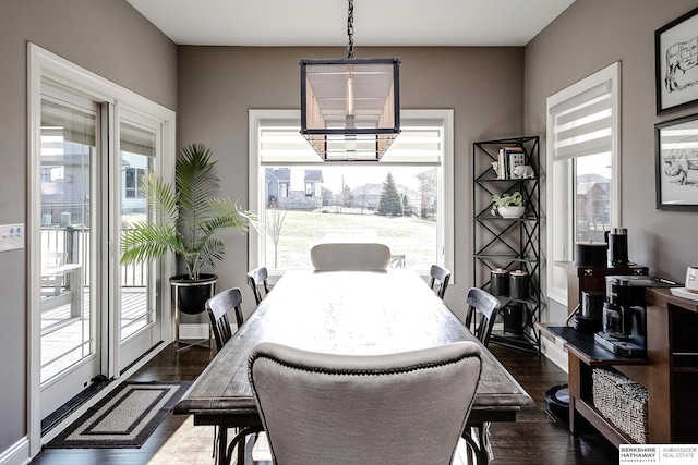 1809 S 220th Ave, Omaha, NE 68022 - dining room featuring wood finished floors
