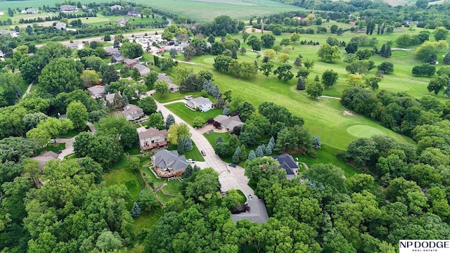 2723 Eagle Dr, Fremont, NE 68028 - aerial view of a tree filled landscape