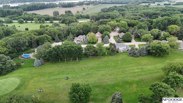 2723 Eagle Dr, Fremont, NE 68028 - aerial view of a tree filled landscape