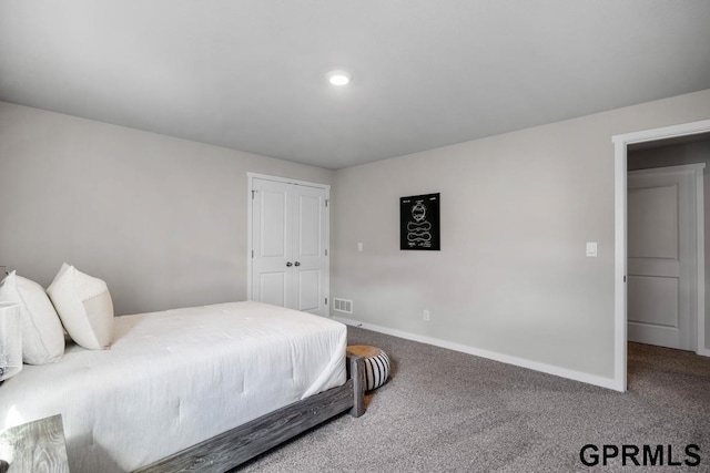 7232 S 204th Ave, Gretna, NE 68028 - bedroom with carpet, baseboards, and a closet