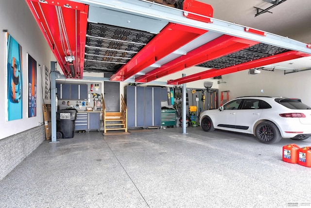 11511 S 190th St, Gretna, NE 68028 - garage featuring a garage door opener