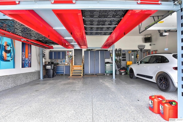 11511 S 190th St, Gretna, NE 68028 - garage featuring a garage door opener