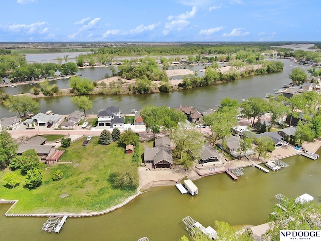 S-44 Poehling Ln, Fremont, NE 68025 - aerial perspective of suburban area featuring a nearby body of water