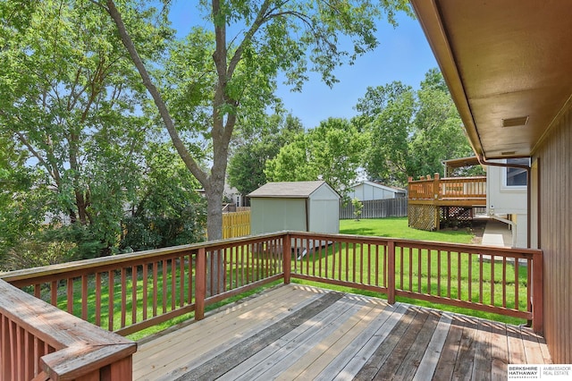 12335 Wirt St, Omaha, NE 68164 - view of wooden deck