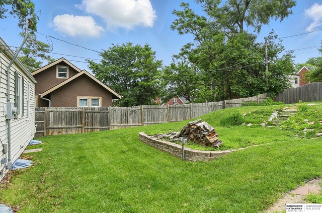 1511 S 60th St, Omaha, NE 68106 - view of yard