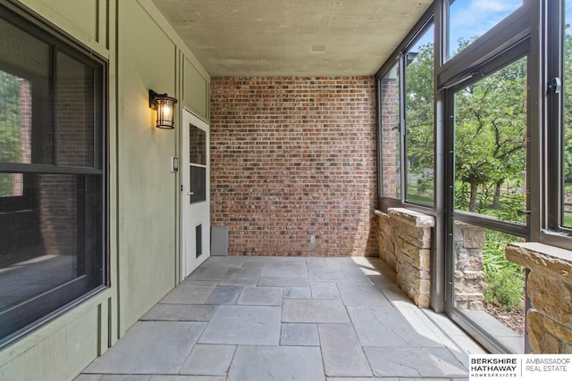 17409 Webster Blvd, Plattsmouth, NE 68048 - view of unfurnished sunroom