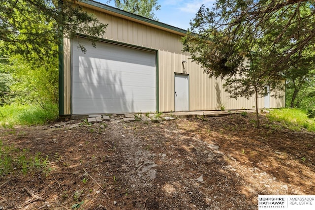 17409 Webster Blvd, Plattsmouth, NE 68048 - view of garage