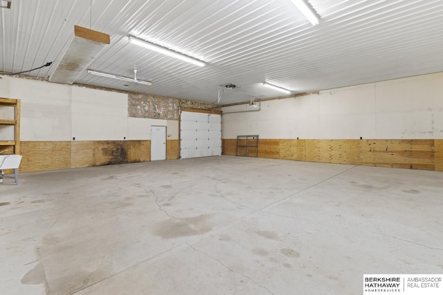 17409 Webster Blvd, Plattsmouth, NE 68048 - garage featuring a garage door opener