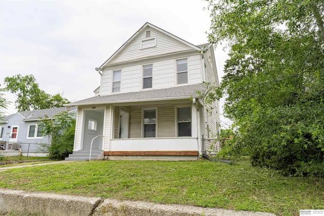 4328 Burdette St, Omaha, NE 68111 - view of front of house featuring covered porch