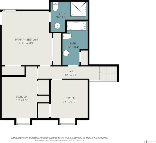 7824 La Vista Dr, La Vista, NE 68128 - view of floor plan / room layout