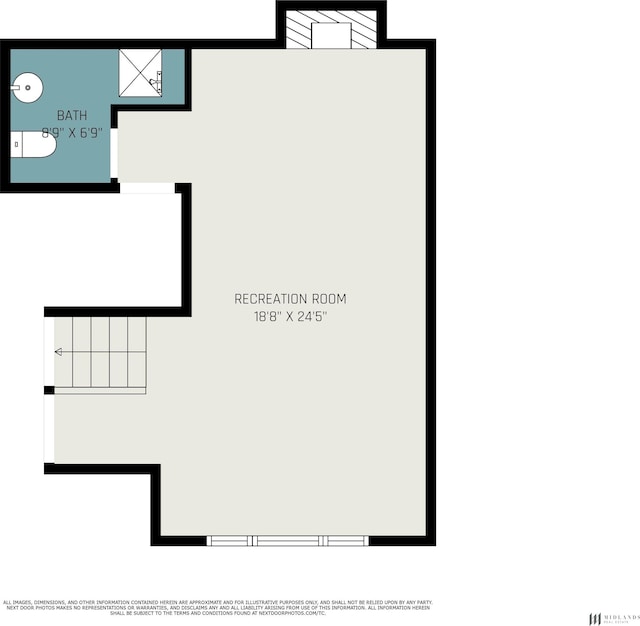 7824 La Vista Dr, La Vista, NE 68128 - view of room layout