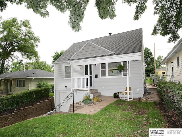 6144 Seward St, Omaha, NE 68104 - view of front of property with a shingled roof
