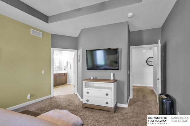 14807 S 24th St, Bellevue, NE 68123 - bedroom with carpet, baseboards, and ensuite bathroom