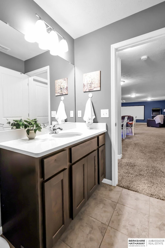 14807 S 24th St, Bellevue, NE 68123 - bathroom with vanity and tile patterned floors