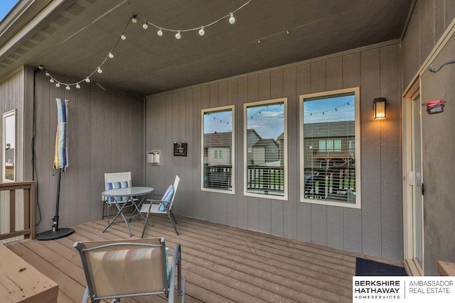 14807 S 24th St, Bellevue, NE 68123 - view of wooden deck