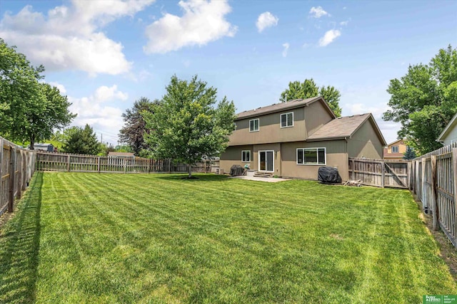4602 N 155th Ave, Omaha, NE 68116 - view of yard with a patio