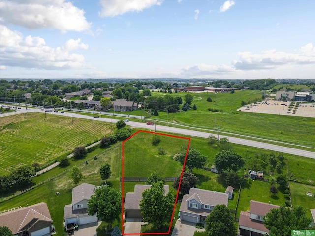 4602 N 155th Ave, Omaha, NE 68116 - view of property location with property boundaries highlighted